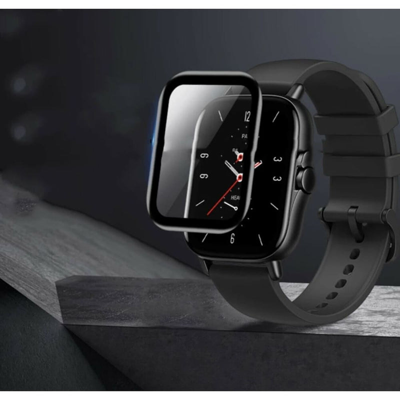 Schutzglas für Amazfit GTS 2 3D Schutzhülle Slim Smart Watch