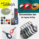 4 x Silikon Schutzhülle für Apple AirTag Set - 4 x AirTag 