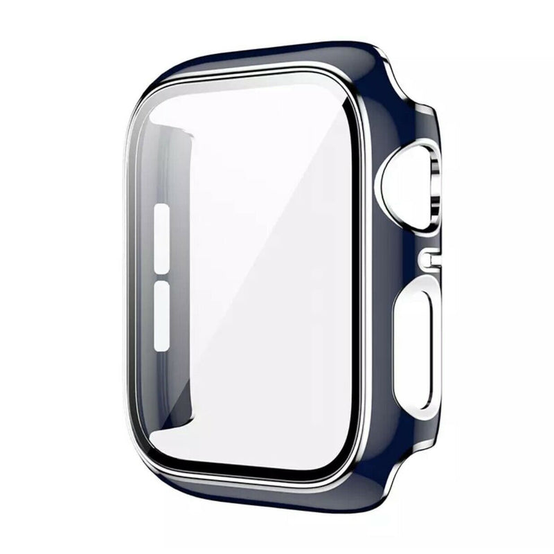 Für Apple Watch 6 5 4 3 SE Schutzhülle Glas Bumper 