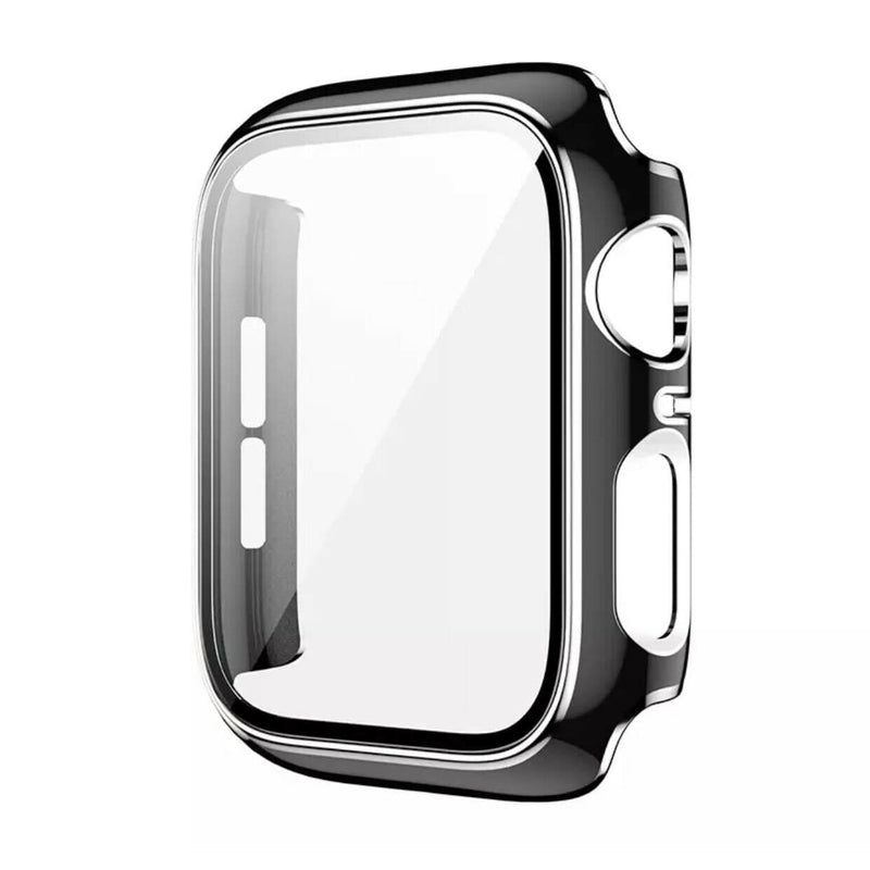 Für Apple Watch 6 5 4 3 SE Schutzhülle Glas Bumper 