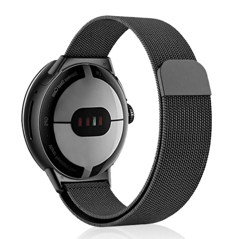 Metall Armband für Google Pixel Smart Watch Edelstahl Milanese Mesh Uhrenarmband