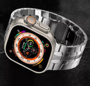 Edelstahl Titan Metall Armband für Apple Watch Ultra Series 11 10 9 8 7 6 5 4 3 2 1 SE