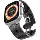 Edelstahl Titan Metall Armband für Apple Watch Ultra Series 11 10 9 8 7 6 5 4 3 2 1 SE