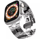 Edelstahl Titan Metall Armband für Apple Watch Ultra Series 11 10 9 8 7 6 5 4 3 2 1 SE