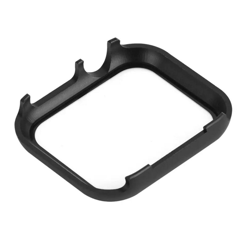 Für Apple Watch 6 5 4 Schutzhülle Alu Glas Bumper ✅ schwarz 