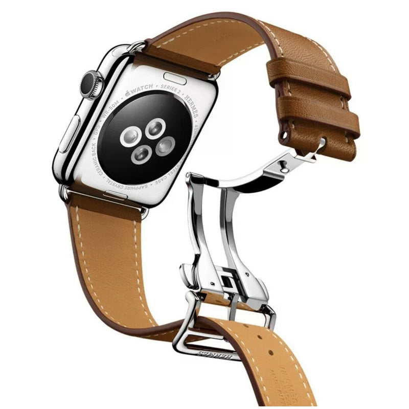 Für Apple Watch Armband Leder Tour Armband 