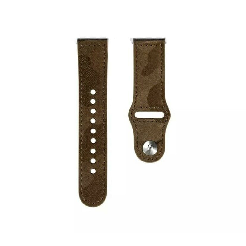 Leder Armband Camouflage Ersatzarmband ⭐ Für Apple Watch 