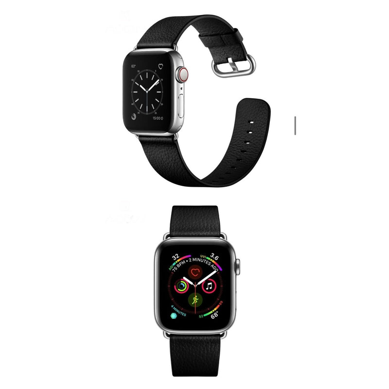 Für Apple Watch Leder Armband Ersatzband Strap Pastell⭐SE 7 