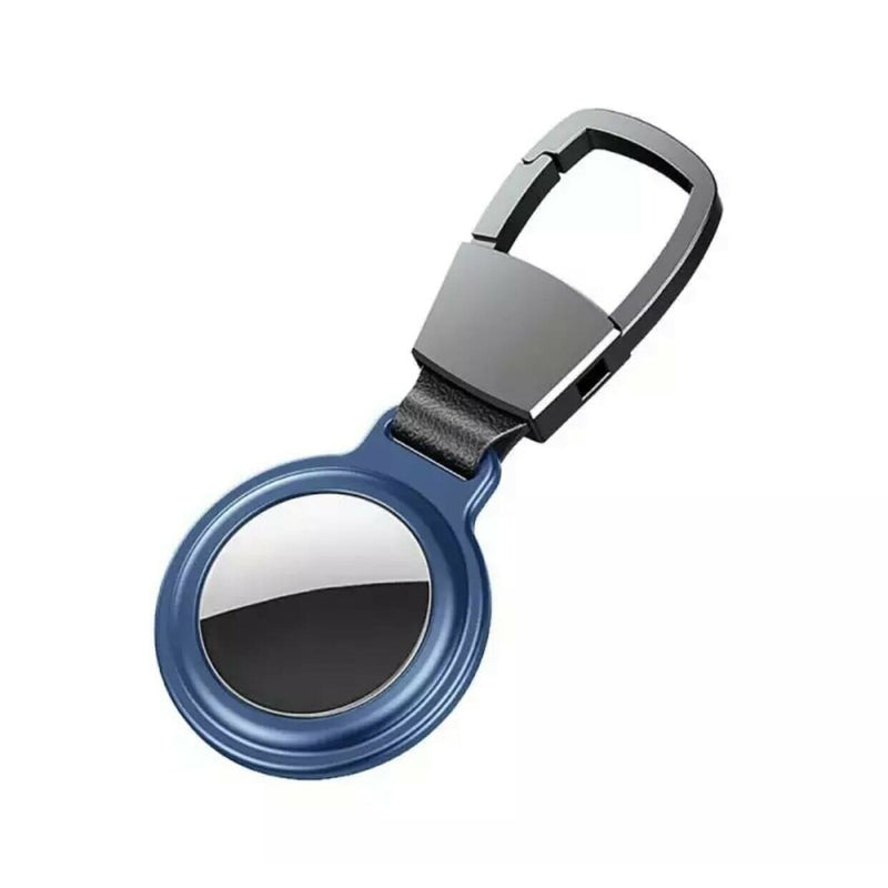 ⭐️ Für Apple AirTag Schutzhülle Metall Leder Magnet 