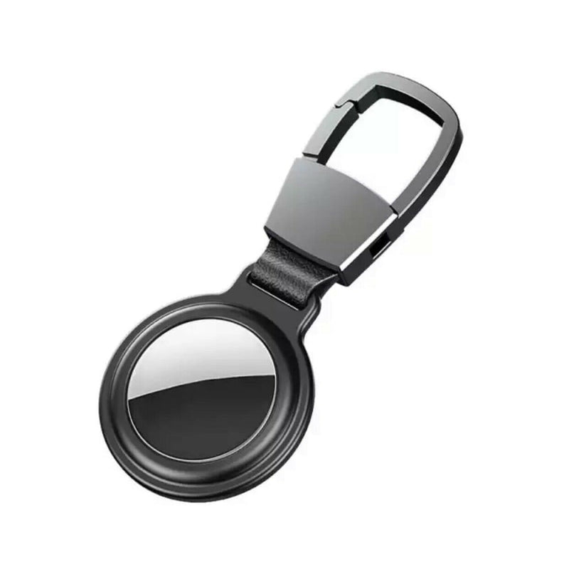 ⭐️ Für Apple AirTag Schutzhülle Metall Leder Magnet 