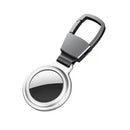 ⭐️ Für Apple AirTag Schutzhülle Metall Leder Magnet 