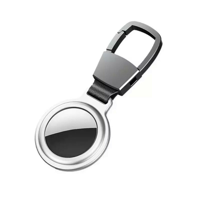 ⭐️ Für Apple AirTag Schutzhülle Metall Leder Magnet 