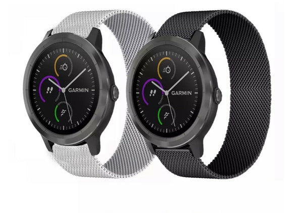 Für Garmin vívoactive 3 vivomove Venu Watch Milanese Armband