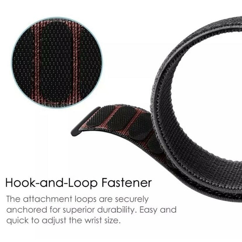 Für Fitbit Versa und Versa 2 Armband Nylon Loop 