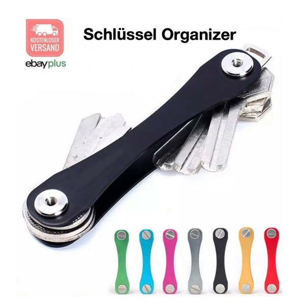 Schlüssel Organizer Schlüsselbund Alu Key Holder Etui 