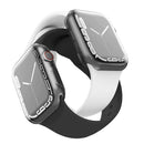 Schutzhülle Für Apple Watch Series 7 TPU Silikon klar 41 