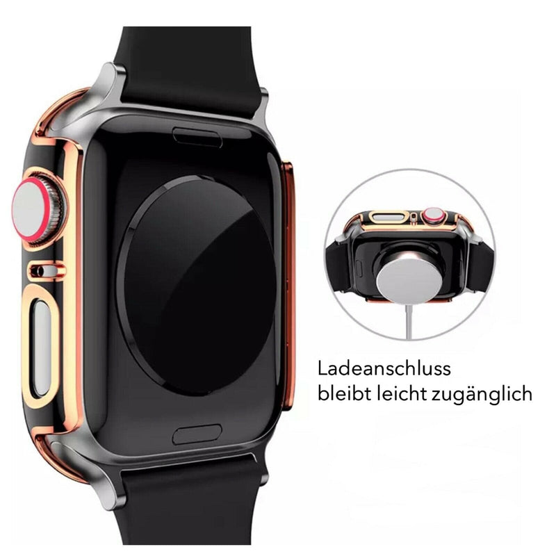 Für Apple Watch 4/5/6/SE Schutzhülle Glas Hülle ✅ Display 