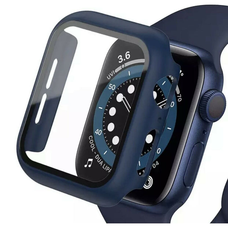 Schutzhülle für Apple Watch Series 7 Case Glas 41mm 45mm ✅ 