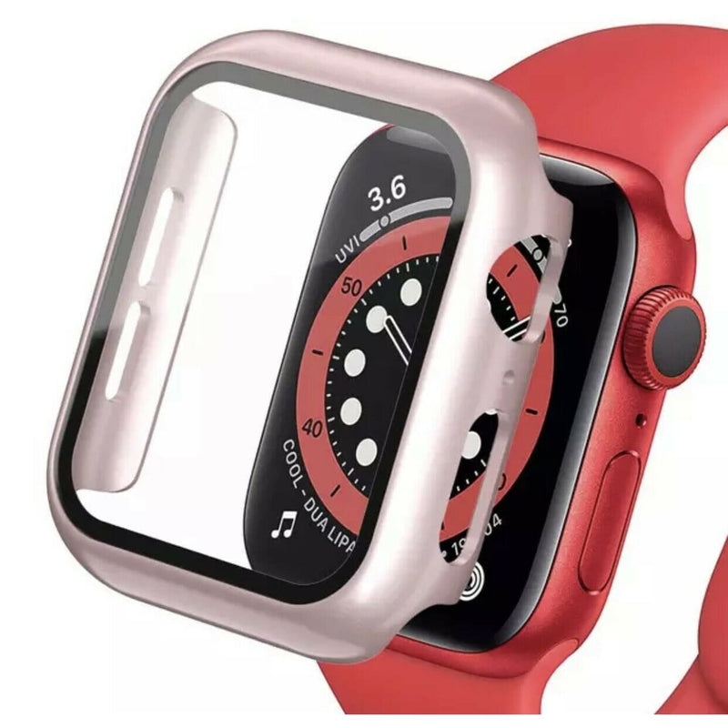 Schutzhülle für Apple Watch Series 7 Case Glas 41mm 45mm ✅ 