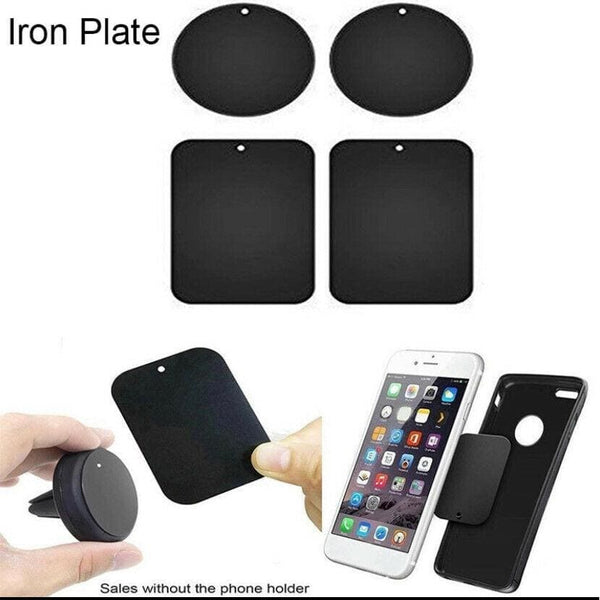 Metallplatte 4er Selbstklebend Magnet Platten iPhone 