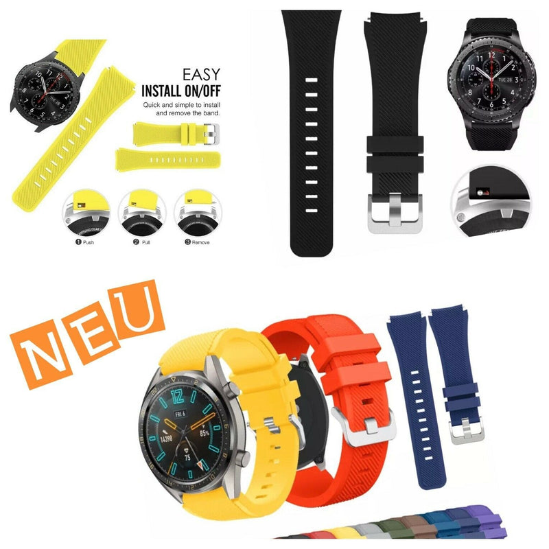 Sportband Für Samsung Huawei Amazfit Watch ✅ Armband 22mm 