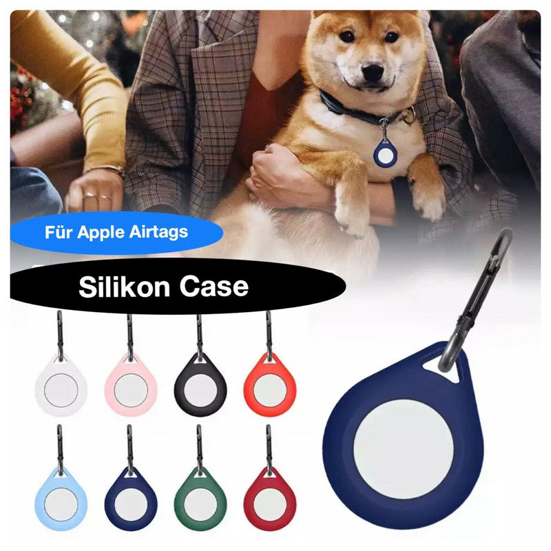 Für Apple AirTag Schlüssel Anhänger Silikon Case ⭐️ 