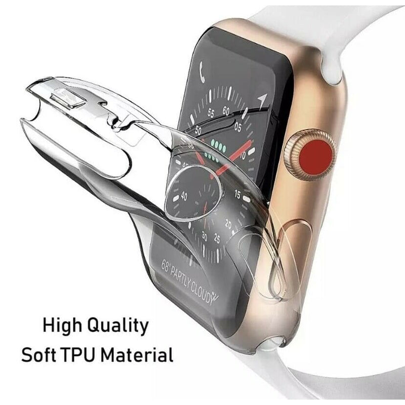 Für Apple Watch Schutzhülle Silikon ✅ Schutz 3/4/5/6/SE 