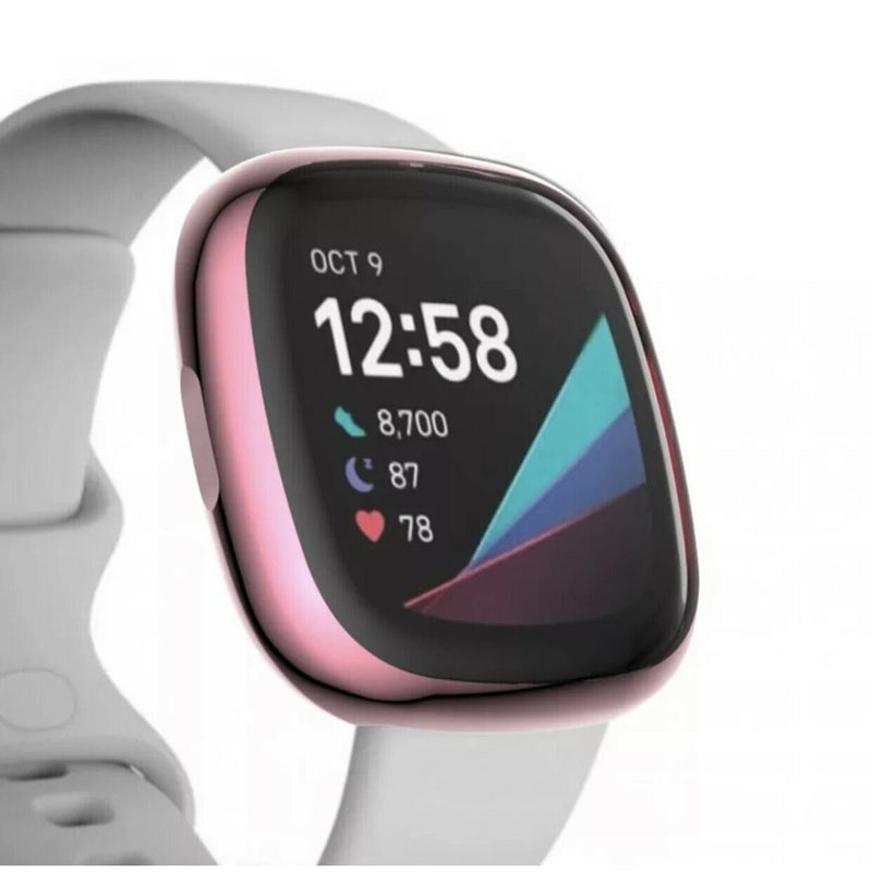 Schutzhülle Für Fitbit Versa 3 ✅ TPU Silikon Case farbig 