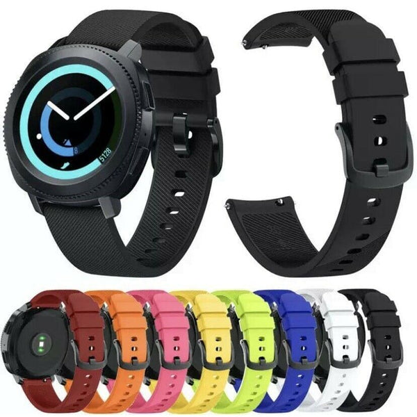 Für Samsung Huawei Garmin Amazfit Watch Armband 20mm Silikon