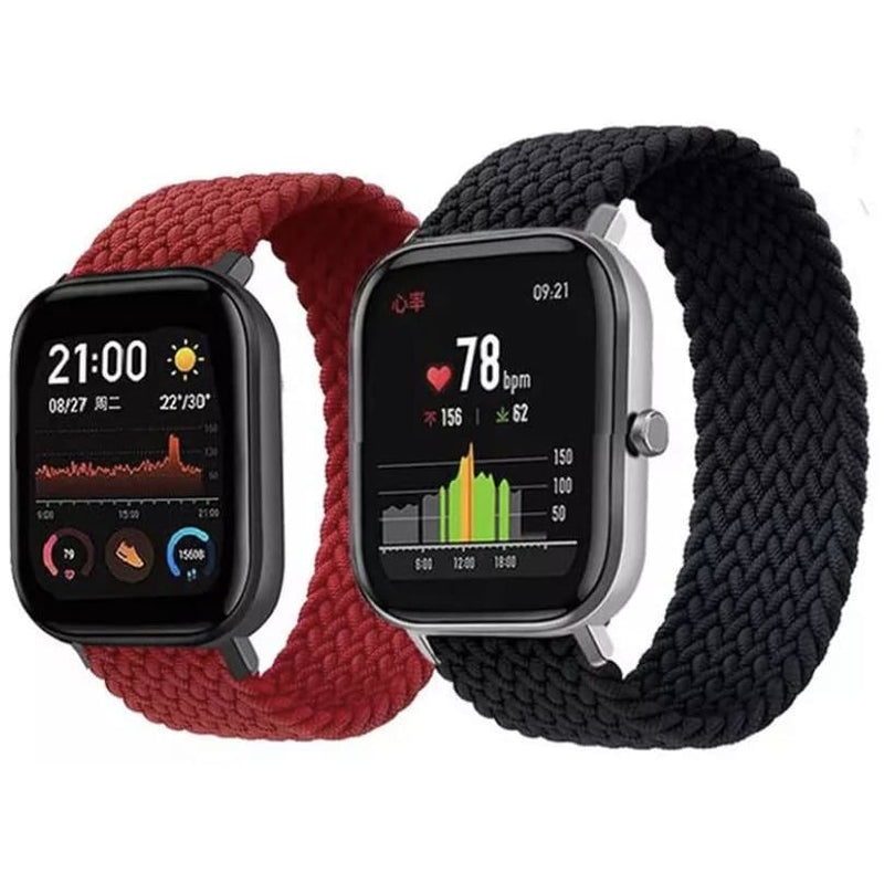 Solo Loop Armband für Amazfit GTS GTR Bip Lite - Armbänder