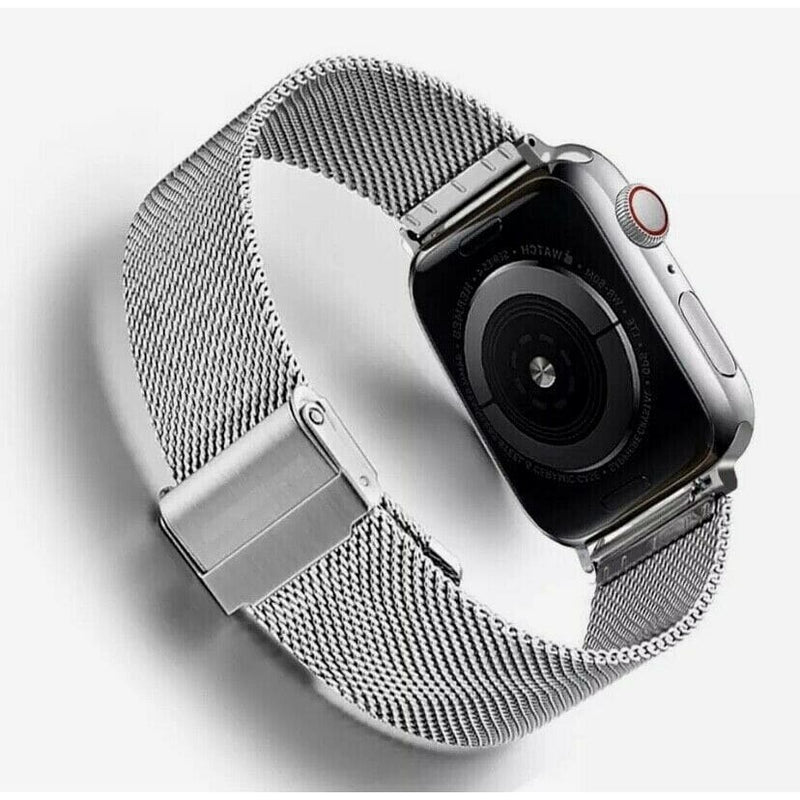 Für Apple Watch Armband 6/5/4/3/2/SE Stainless Steel Mesh 38