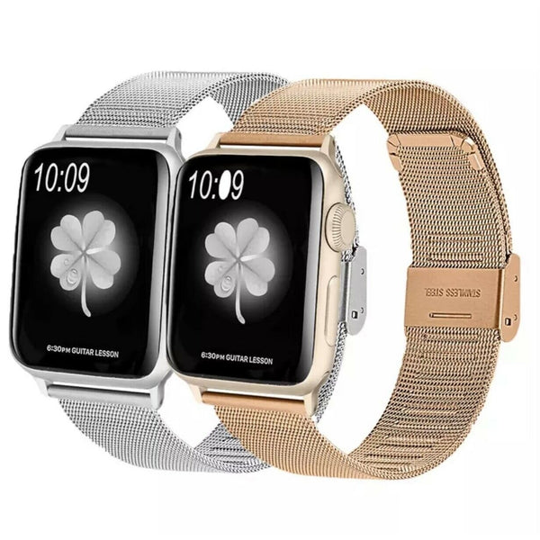 Für Apple Watch Armband 6/5/4/3/2/SE Stainless Steel Mesh 38