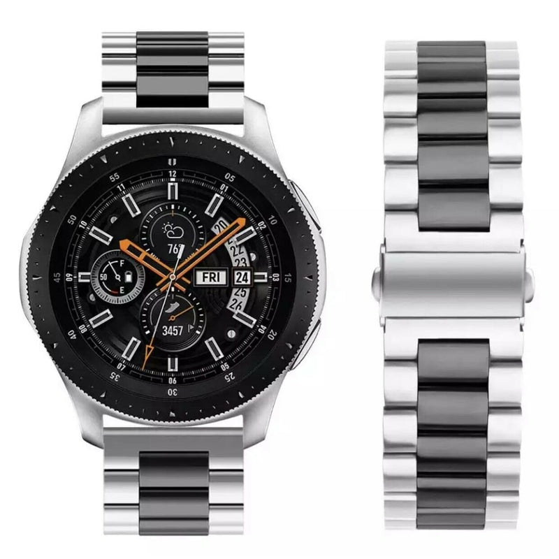 Für Samsung Galaxy Aktive 2 Gear S 3 Stainless Steel Metall 