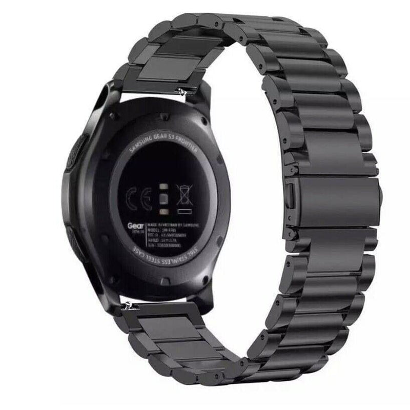 Für Samsung Galaxy Aktive 2 Gear S 3 Stainless Steel Metall 