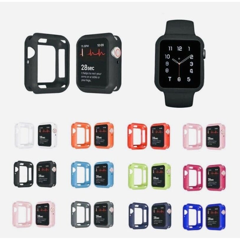 Für Apple Watch Schutzhülle SE 6 5 4 3 2 1 matt Case Weiche 