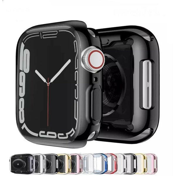 Schutzhülle Für Apple Watch Series 7 ✅ TPU Silikon Case 41 