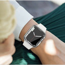 Schutzhülle Für Apple Watch Series 7 ✅ TPU Silikon klar 41 